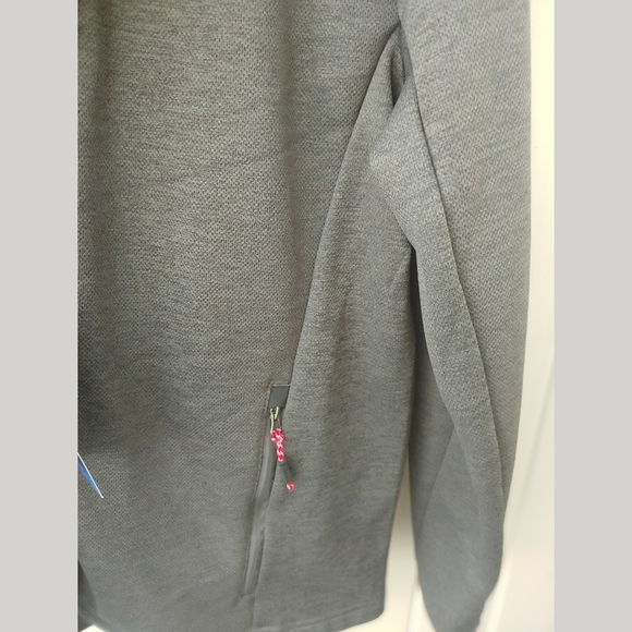 Packable Outerwear 🍁🍂 Orvis Bonded Mesh Full Zip Jacket Grey L - Picture 6 of 7